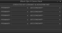 Black Ops II Camo Selector [With DLC Camos] Screenshot